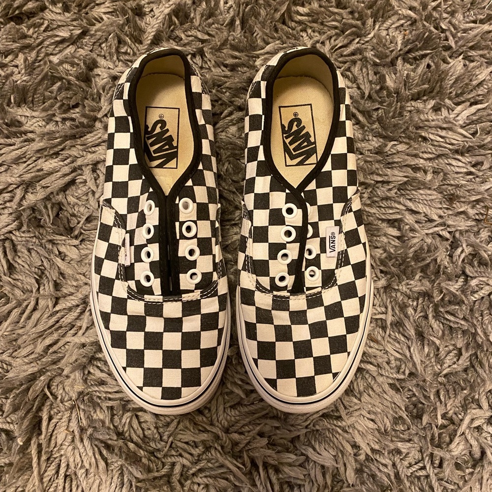 Checkered Authentic Style Vans
